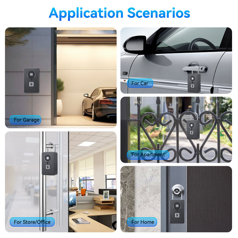 Hollarm-caja fuerte con huella dactilar, caja de seguridad Digital con Bluetooth, Wifi, aplicación de acceso remoto, montaje en pared, combinación de cajas de seguridad