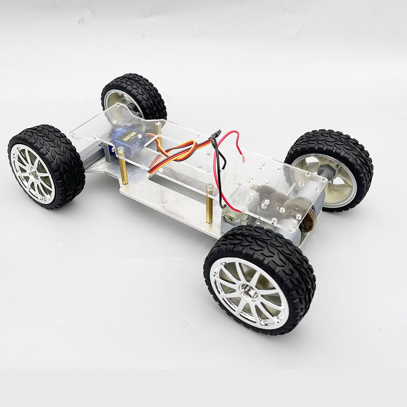 Makerbuying-Boîtier de direction de petite voiture C1 ou.com, édition en alliage d'aluminium, télécommande intelligente, assemblage de voiture