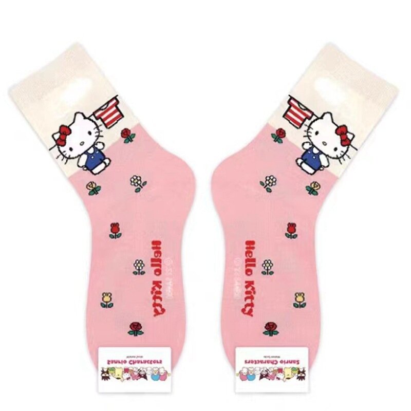 Sanrio Accessories Socks, Mid-barrel Warm Casual Socks, Gifts
