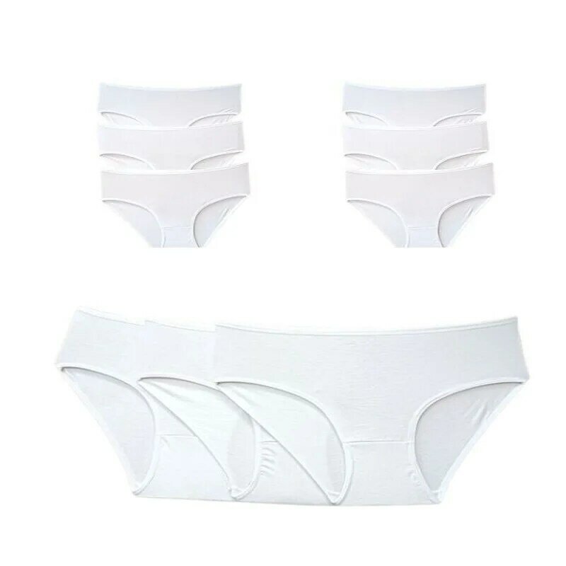 OdixKadın High Waist Full Lycra Outsize Large Size Combed Cotton Underwear Panties Bato Coton 1 PCs
