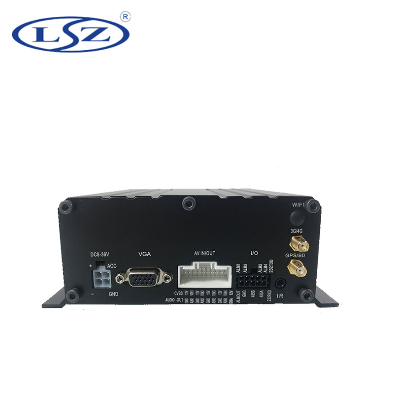 Бесплатный CMSV6 1080P Мобильный DVR Автомобильный жесткий диск Цифровой видеорегистратор MDVR с Wifi 4G GPS