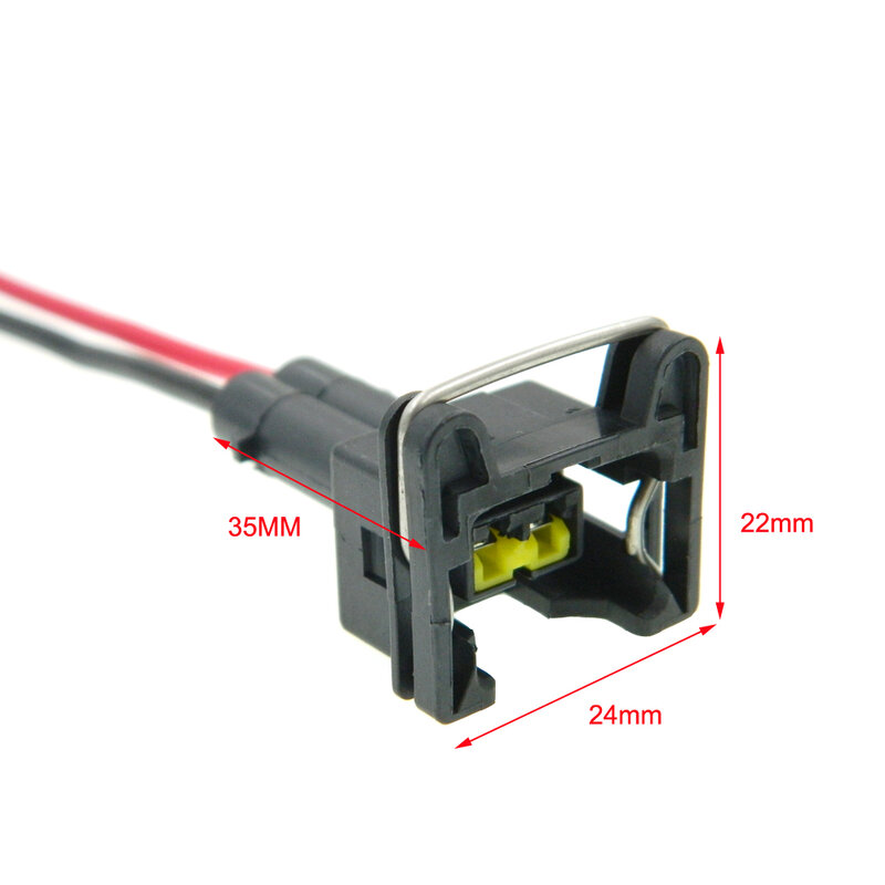X5/10 Kabelst ecker für Einspritz ventil stecker Clips Boost-Magnetventil passend für ev1 obd1 Pigtail Cut & Splice 440cc 650cc 850cc 1000cc