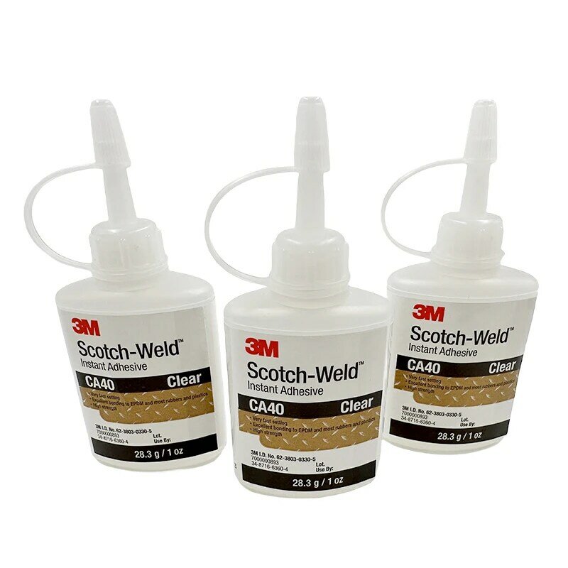 High strength CA40 Scotch-weld clear 28.3g cyanoacrylate instant adhesive for bonding