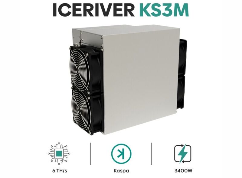 Cr kaufen 2 erhalten 1 gratis iceriver ks3m (6,0 th/s) kaspa (kas) Bergmann sofort verfügbar