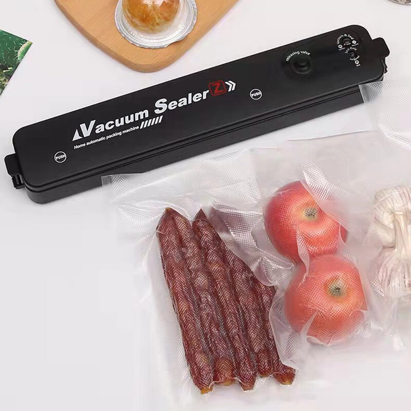 Xiaomi Huishoudelijke Food Vacuum Sealer 220V Automatische Voedsel Verpakking Machine Film Sealer Kleine Afdichting Vacuüm Packer Kitchen Tool