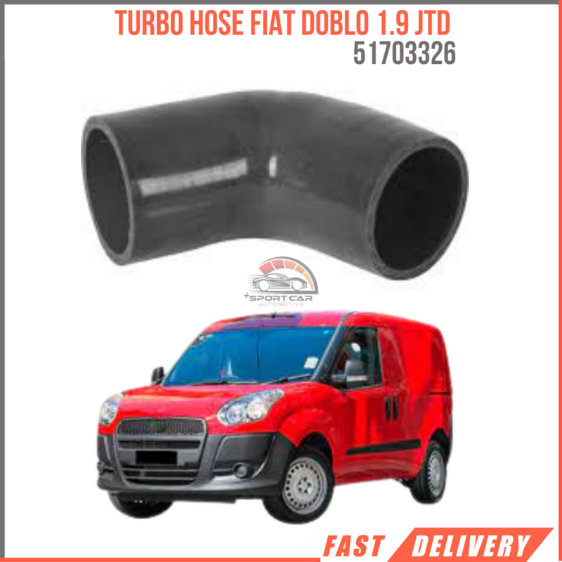 Turbo mangueira para Fiat Doblo, 1.9 JTD, Oem 51703326, super qualidade, entrega rápida, desempenho