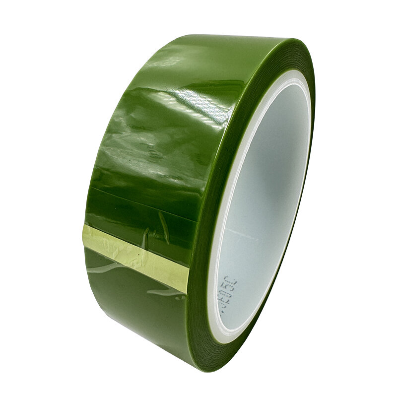 Ruban adhésif vert en polyester et silicone, étanche, plus résistant à la chaleur, long de 50m, longitude 31