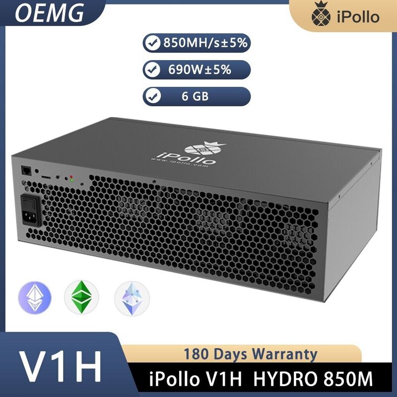 CR Beli 3 dapat 2 gratis baru iPollo V1H 850 M/s 690W penambang hidro dll OCTA ASIC Miner