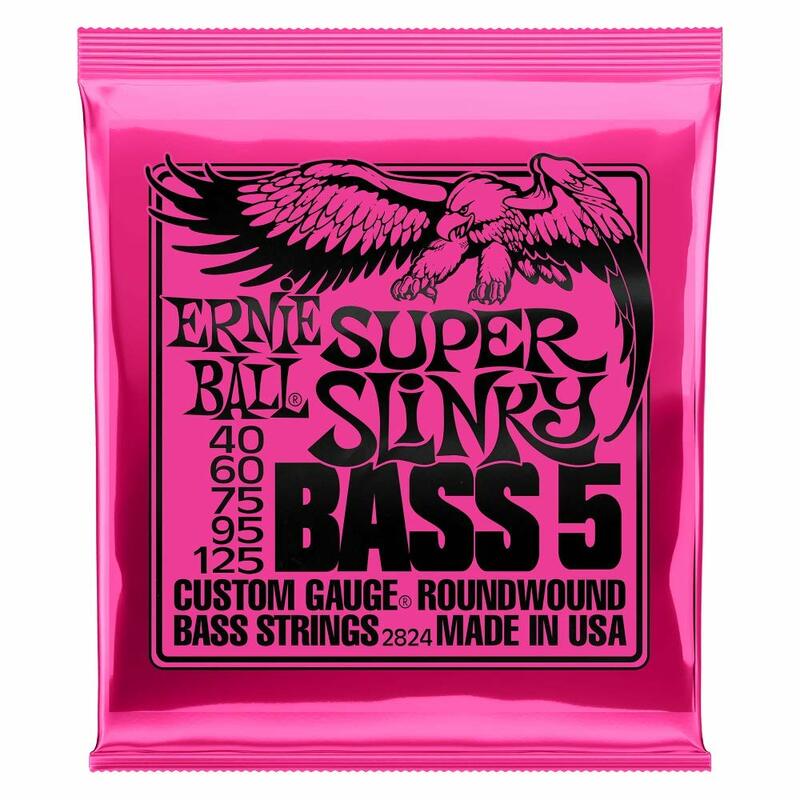 Ernie ball 2836 Regular Slinky 5 Wound Bass String Guitar String Nickel-plated Rust-proof Strings Musical Instruments 2824 2833