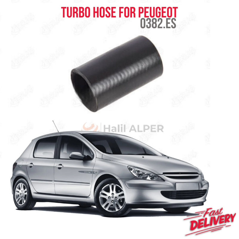 Mangueira Turbo para Peugeot 307 2.0 HDI-406 2.0 HDI-607 2.0 HDI OEM 0382.ES, alta qualidade, entrega rápida