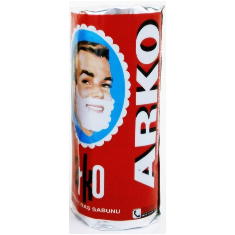 Arko + More For You Shaving Stick Soap 75g, FREE IHA Alum Stick Pencil After Shave Cut Blood Stopper 1 PCS