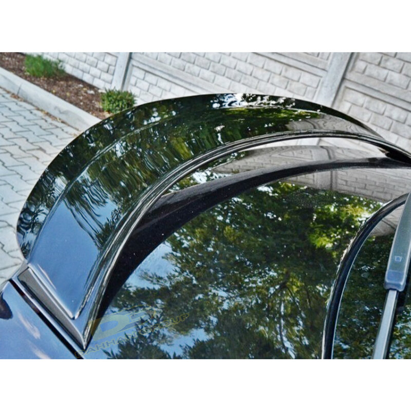 Skoda Octavia VRS MK3 2013 - 2019 MAX Desain Topi Spoiler Belakang Sayap Ekstensi Piano Gloss Hitam Permukaan Plastik VRS Kit Penyetelan