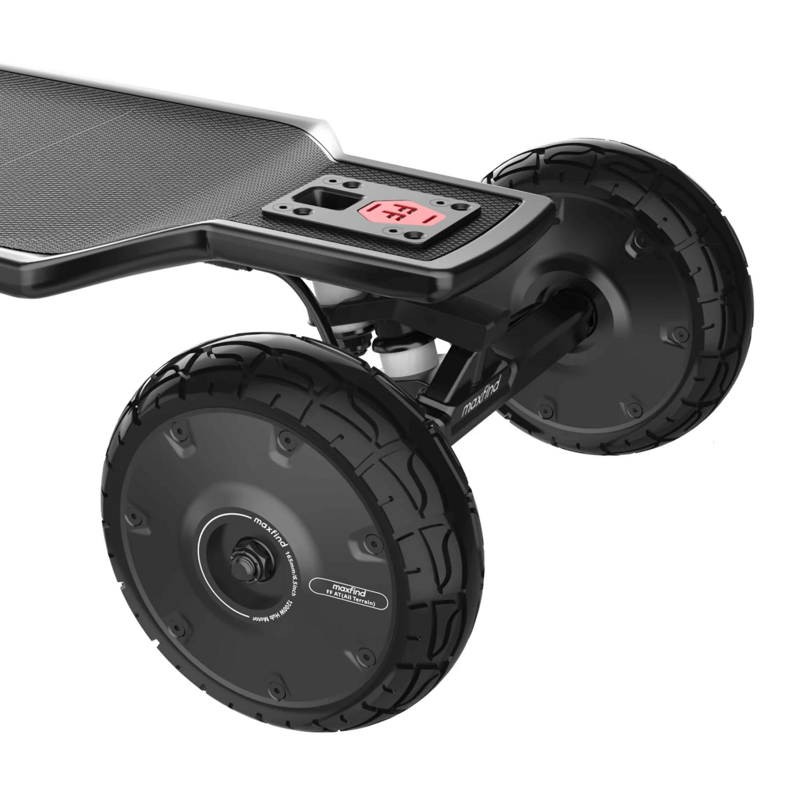 Maxfind-Skateboard électrique tout-terrain à grande vitesse, puissance de 3000W, vitesse maximale de 28mph, FF AT