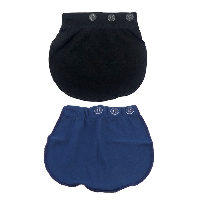 Fatty Maternity Waistband Elastic Extender Pants Belt Extension Buckle Button Pregnancy Cloth Buckle Accessories