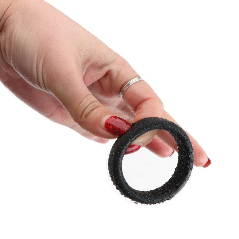 String doux à haute élasticité pour hommes, anneau en C, sous-vêtements cercle, bracelet, noir, sexy