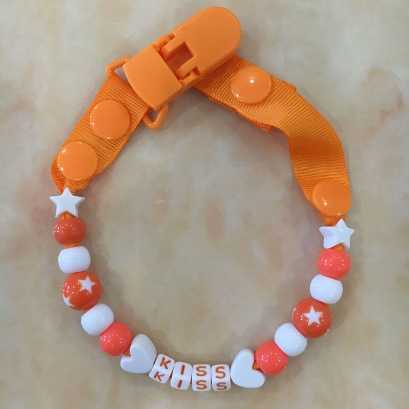 1 Buah Klip Dot Bayi DIY Rantai Puting Imut untuk Anak-anak Klip Penenang Plastik untuk Rantai Puting Bayi Klip Dot DIY