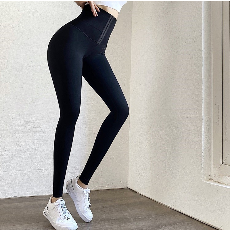 Leggings da donna per il Fitness a vita alta Push Up Sport pantaloni dimagranti Plus Size 3XL Shapewear mutandine per il controllo della pancia