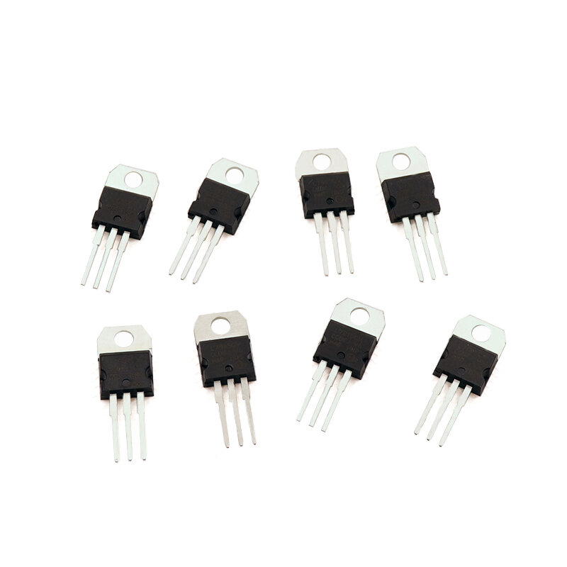 Kit surtido de transistores, regulador de voltaje, 8 valores * 2 piezas = 16 piezas, 7805, 7809, 7812, 7815, 7905, 7912, 7915, LM317T TO-220