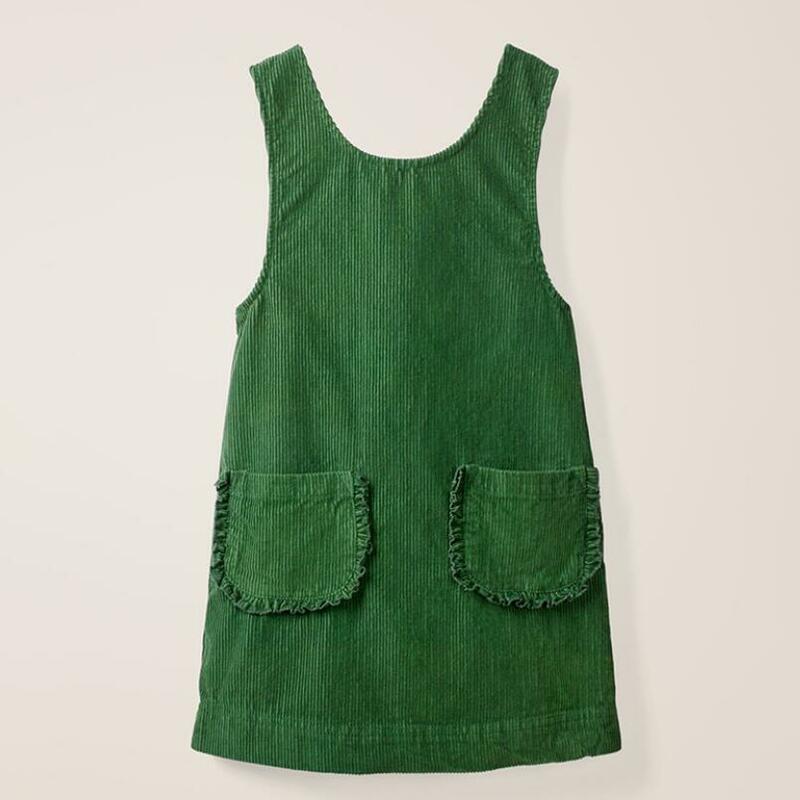 Little maven-vêtements d'automne pour enfants | Robe de soleil en coton, sans manches, à poches, pour bébés filles