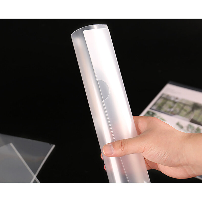 30 stücke A4 Brief Größe Kunststoff Klar Cut Flush Ordner Dokument Protector für Hause Schule Büro Liefert