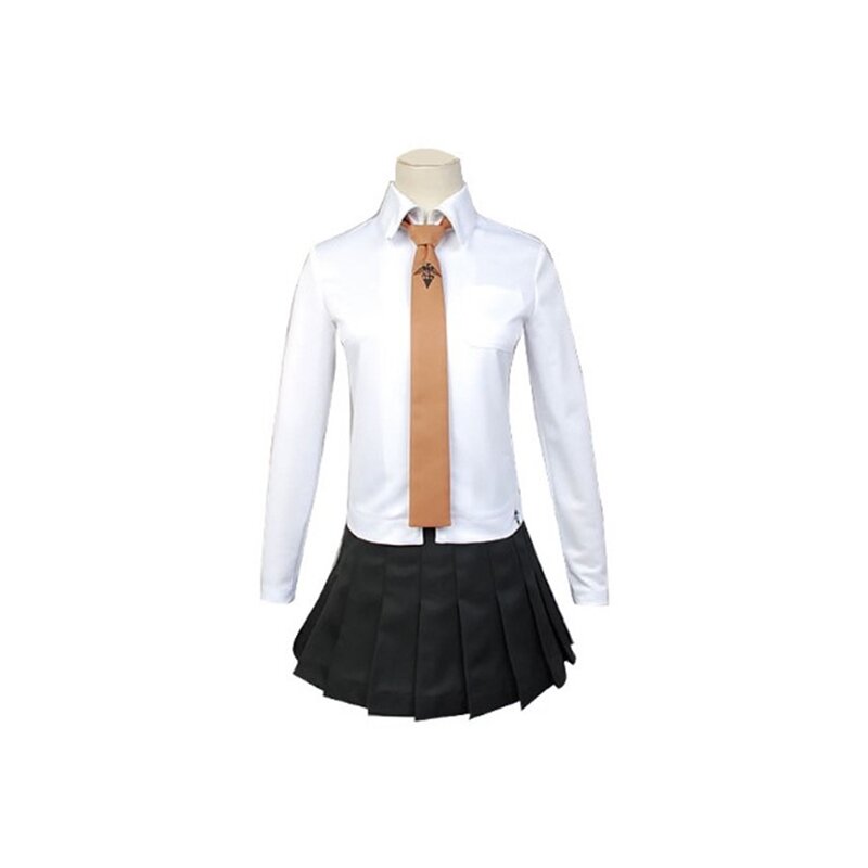 Костюм для косплея LacauchCos аниме «данганронпа» Киоко киригири, комплект платья с женским париком на Хэллоуин, короткая юбка, куртка, рубашка, галстук