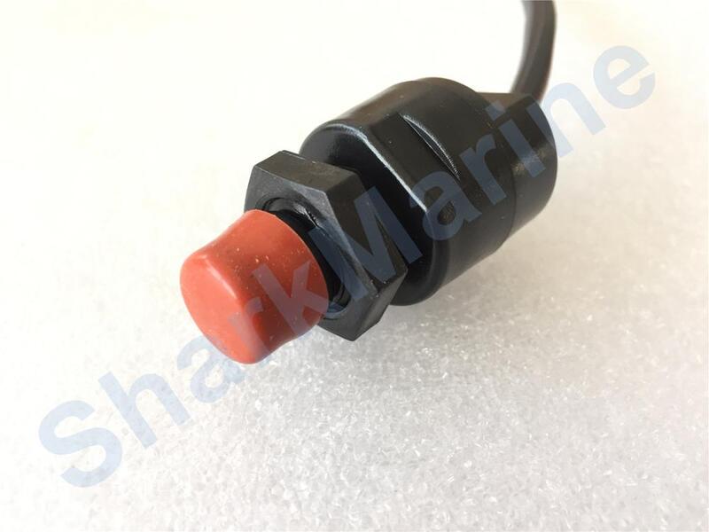 Engine stop switch assembly for YAMAHA outboard PN 65W-82575-01