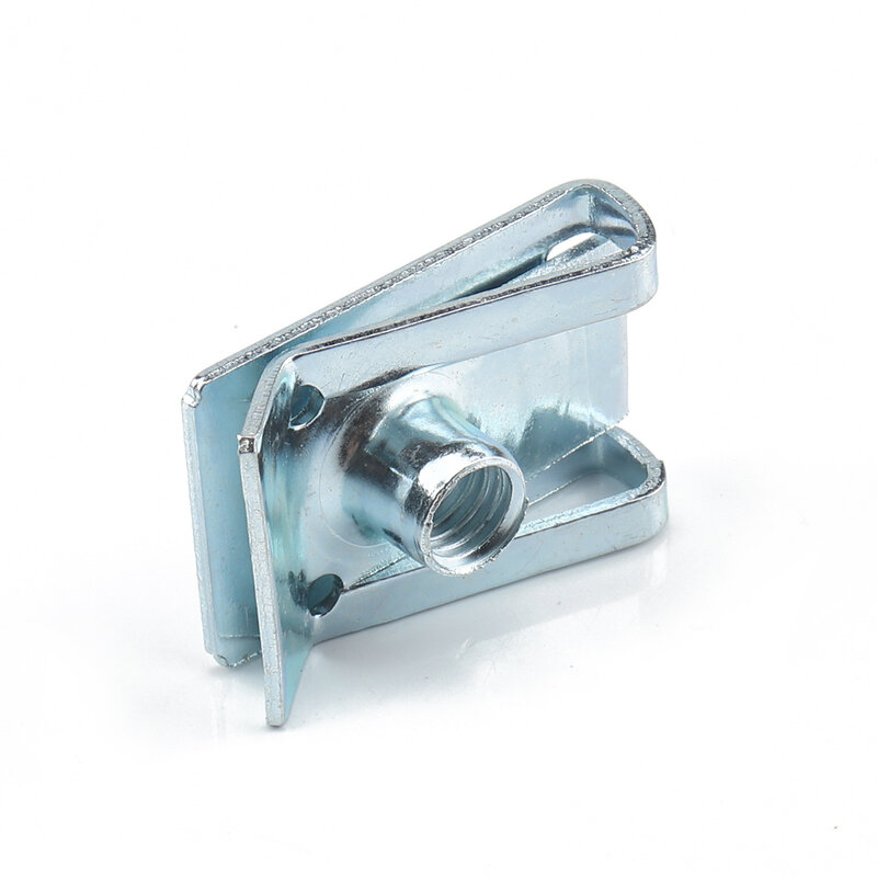 120 pcs Clip Nut M5 M6 Stretch Nuts Cabinet Cage Plywood Leaf Spring Clip Cassette nut for stainless steel