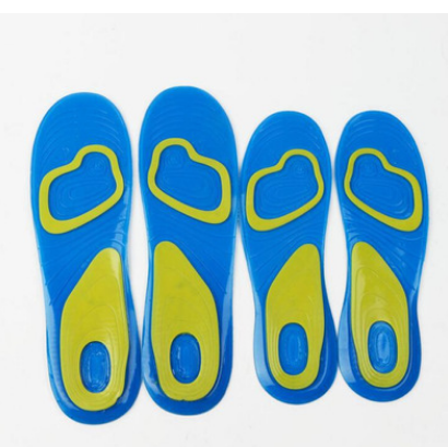 Sports Soft Silicone Gel Air Cushion Insole Hiking Running Shoe Insoles Pads Absorb Shock Footbed for Men and Women