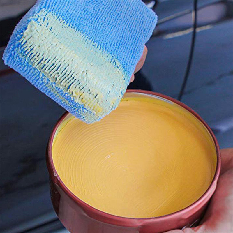 5x Car Microfiber Applicators Sponges Cloths Microfibre Hand Wax Polishing Pad 12cmx8cm