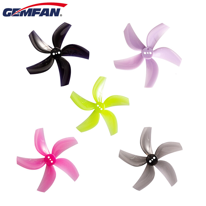 Gemfan D63 5-Blade Propeller 2.5inch 63mm Ducted PC Propeller for RC FPV Freestyle Racing Drones Cinewhoop Accessories Novelty