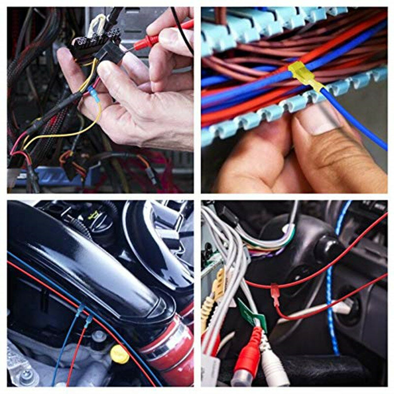 50 Stuks (25Set) quick Elektrische Kabel Connectors Snap Splice Lock Wire Terminal Crimp Auto Connector Waterdichte Elektrische Terminals