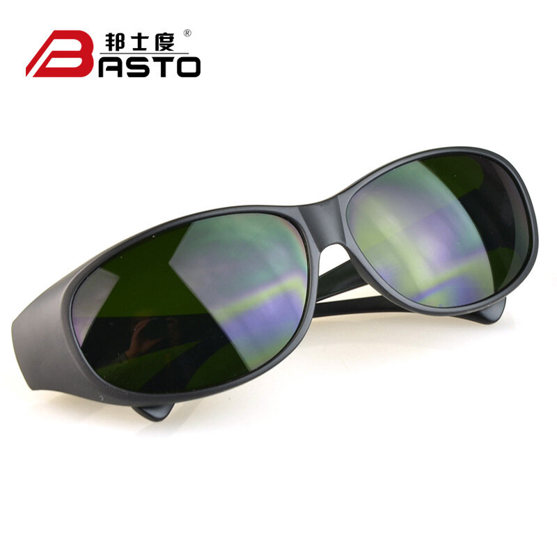 Okulary spawalnicze zabezpieczenie w pracy Bh002 może nosić okulary dla osób z krótkowzrocznością spawanie gazowe okulary ciemny zielona folia okulary spawalnicze