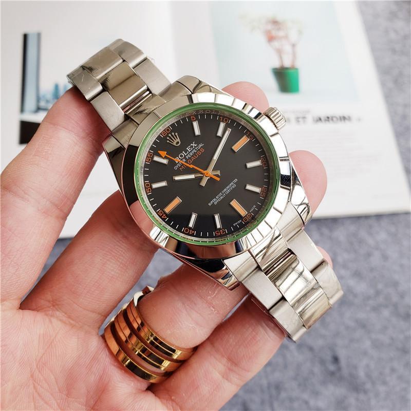 Rolex- Datelog Series damski męski automatyczny zegarek mechaniczny ze stali nierdzewnej wodoodporny zegarek w stylu Casual Gift1050Orders