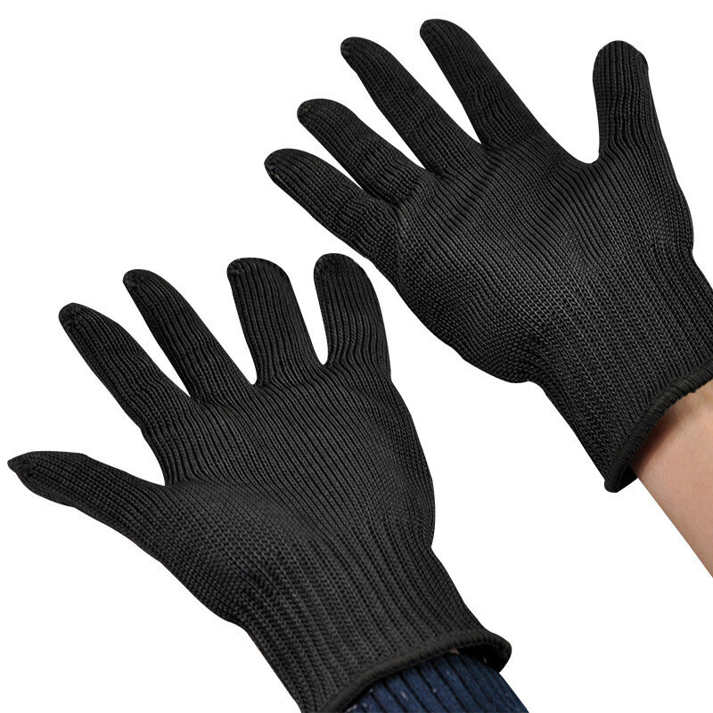 Anti-cutting Stainless Steel Wire Safety Gloves Anti-slash Knife Cut Proof Wear-resistant Breathable Work Protective Gloves