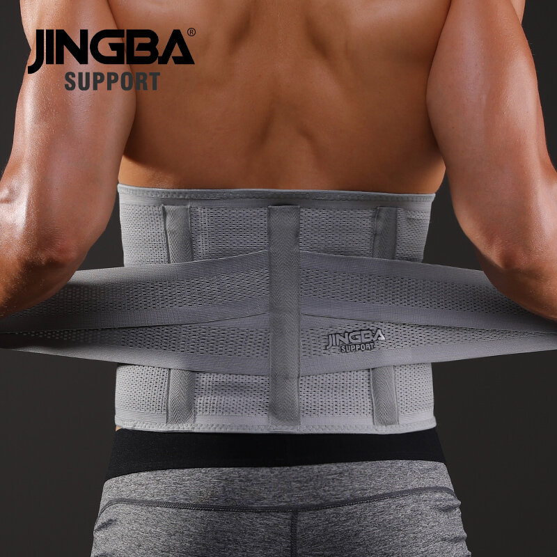 JINGBA wsparcie fitness sport talia podparcie pleców pasy pas odchudzający trener trymer musculation abdominale sport fabryka bezpieczeństwa