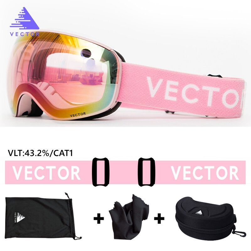 Occhiali da sci da donna 2021 vendita calda uomo occhiali da sci da sci 100% protezione UV400 occhiali da Snowboard antiappannamento attrezzatura da sci