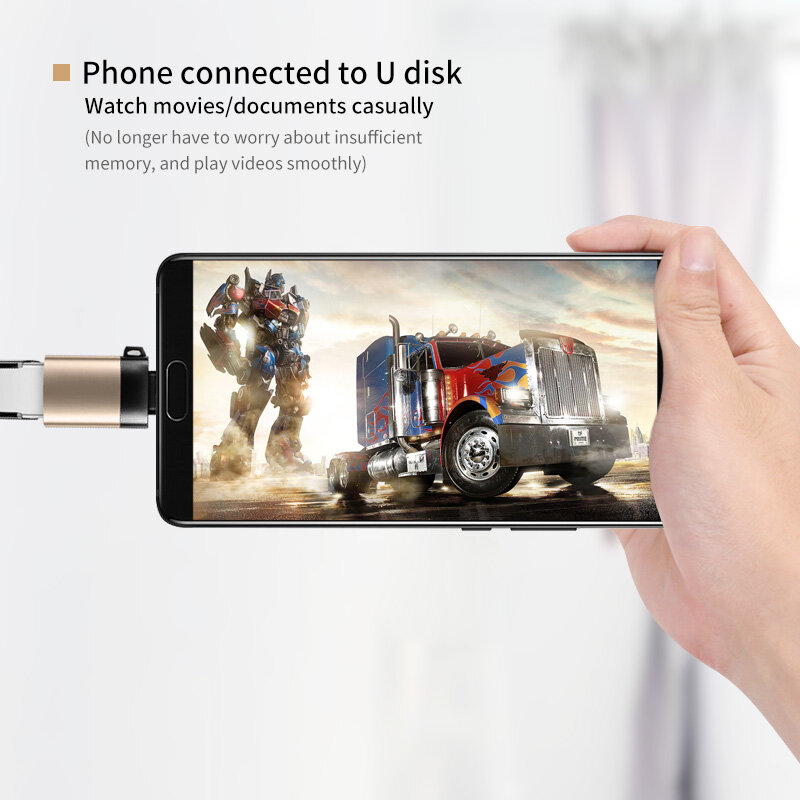 ANMONE – Mini adaptateur avec USB 3,0 OTG rapide pour MacbookPro Xiaomi Hua, type-C, convertisseur de câble, pour MacbookPro Xiaomi Huawei