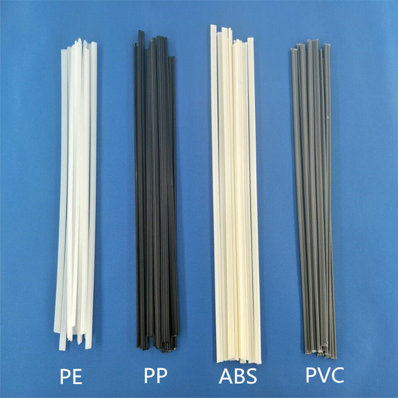 Varetas de solda de plástico 200mm, abs/pp/pvc/pe, 5x2mm, para soldador de plástico, 40 peças