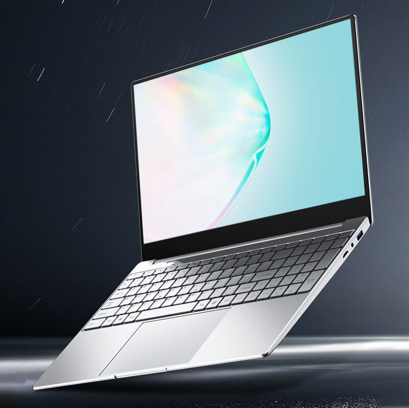 Lançamento 13.3 polegadas laptop apollo lake capa de metal dourado ultrafino notebook pc