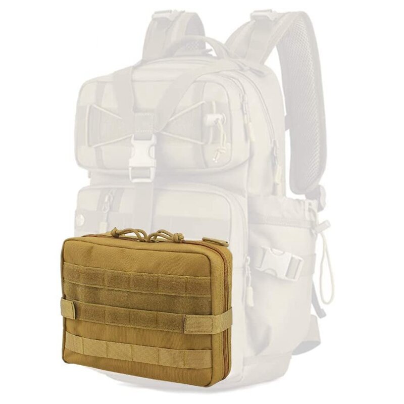Custodia tattica per amministrazione Molle, borsa medica EDC EMT Utility Design a conchiglia borse per accessori borse da cintura in Nylon 1000D impermeabili
