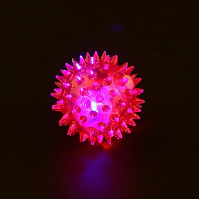 Lovely Dog Puppies Cat Pet Hedgehog Ball Rubber Bell Sound Ball Creative Funny Playing Toy For Pets Enjoyable Gifts