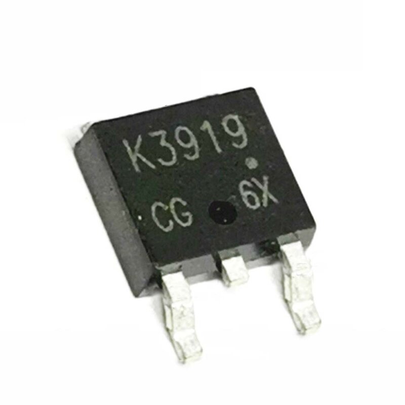 100 piezas 2SK3919 TO-252 K3919 TO252 conmutación N-CHANNEL potencia MOSFET