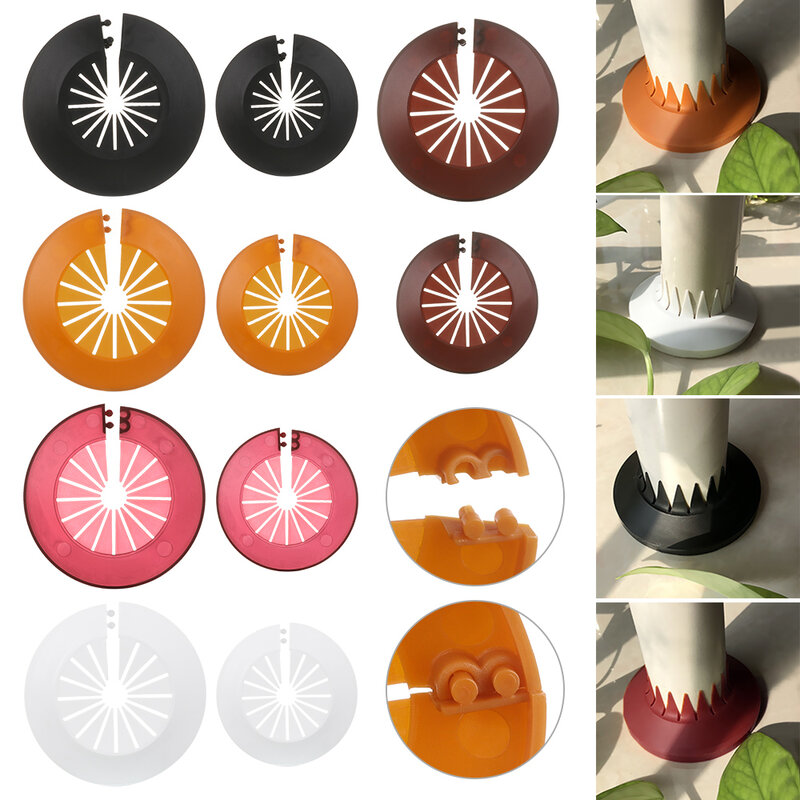 Coperchi per tubi rotondi in plastica con angolo di copertura decorativo per tubi multicolori plumb-pak per accessori per rubinetti per fori a parete