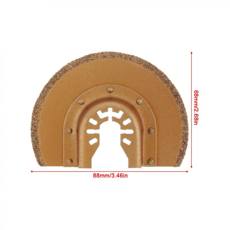 Пильный диск 88 мм золото цементированный карбид большой полукруглый пильный диск Аксессуары для электроинструмента подходит для резки дерева/ногтей Cutt