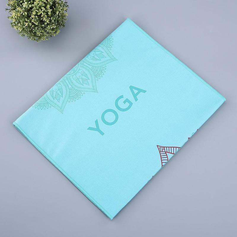 Toalla antideslizante de secado rápido para Yoga, cubierta deportiva de 30x100cm para estudio de Fitness y viajes