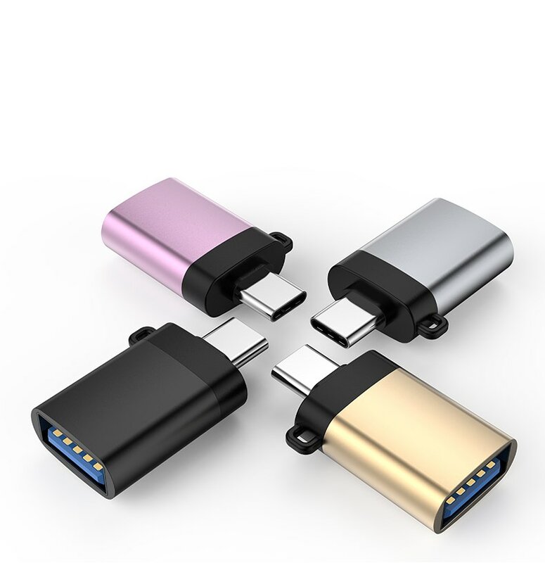 Adaptador USB 3,0 tipo C a tipo C para Macbook Pro, PC, accesorios de ordenador portátil, adaptador de disco duro externo HDD SSD