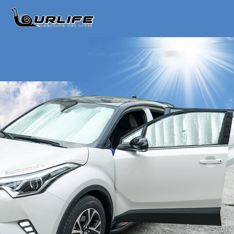 Pare-soleil en aluminium pour voiture, pour Toyota CHR C-HR XA10 2018 2019 2020 2021 2022