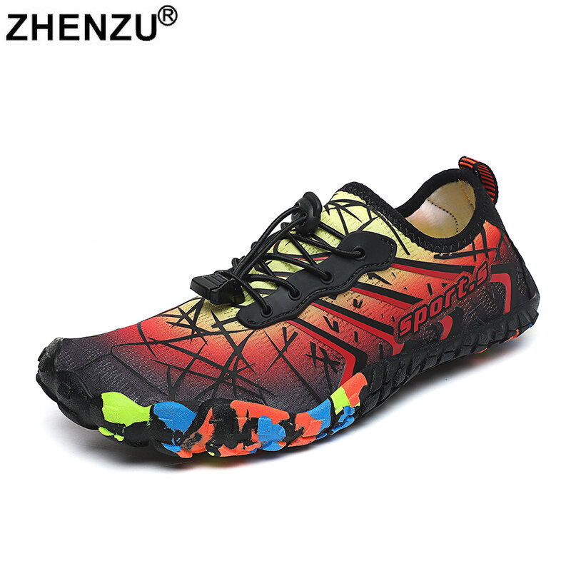 2022 New Beach Aqua Water Shoes Men Kids Boys Quick Dry Women Breathable Sport Sneakers Footwear Barefoot Swimming Hiking Gym