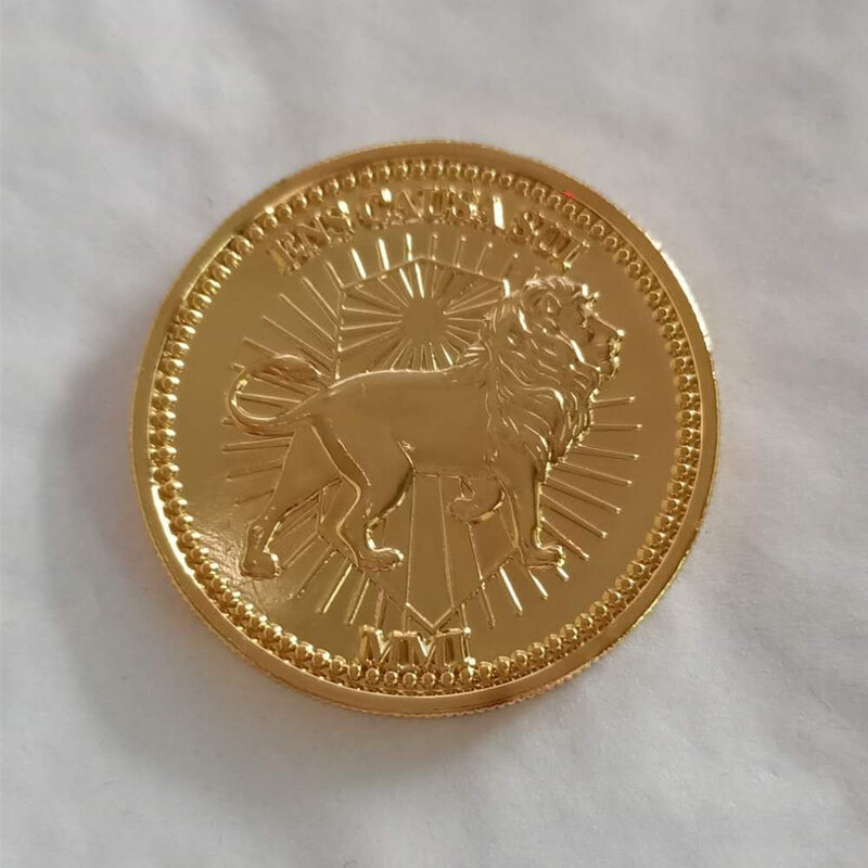 Réplica de moneda de oro de Hotel, accesorios de Cosplay de película John Wick Continental