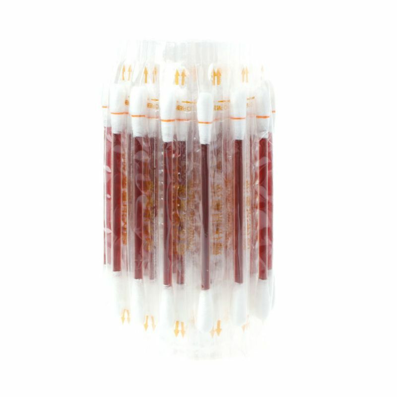 20Pcs Disposable Medical Iodine Cotton Stick Swab Home Disinfection Emergency G99E